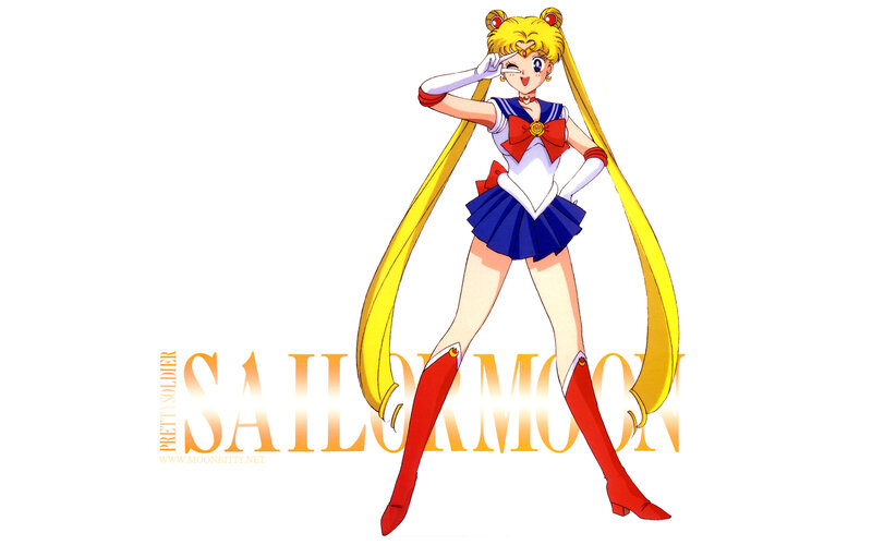 Sailor Moon Character — Yellow, Confident, Anime