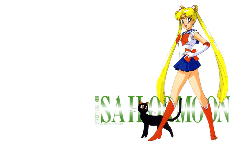 Sailor Moon Character — Yellow, Confident