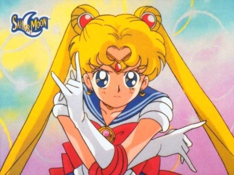Sailor Moon Character — Yellow, Determined