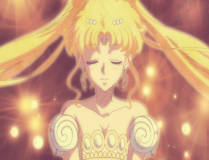 Sailor Moon Character — Yellow, Dramatic, Anime, Golden Hair