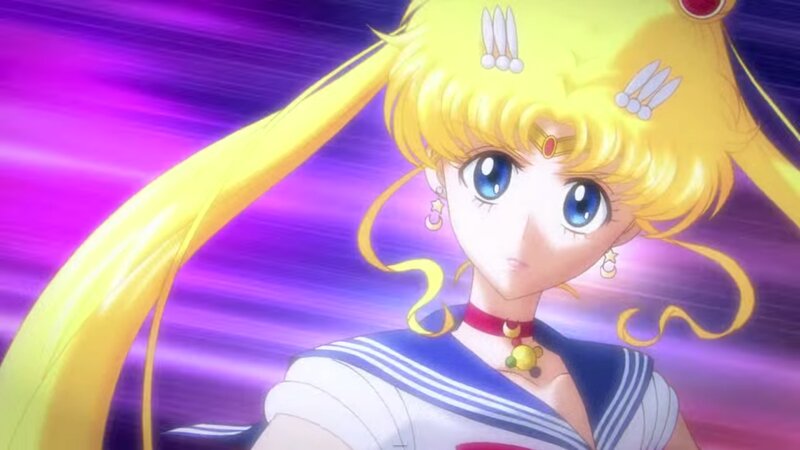 Sailor Moon Character — Yellow, Dramatic, Anime, Long Blonde Hair, Blue Eyes