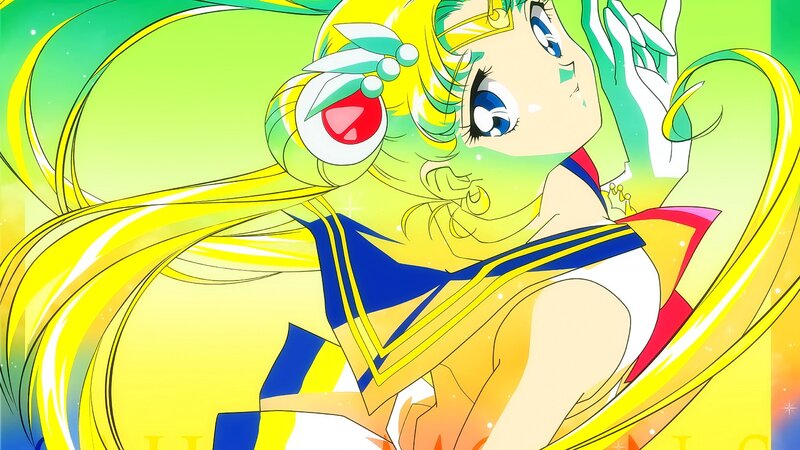 Sailor Moon Character — Yellow, Dramatic, Anime, Long Hair