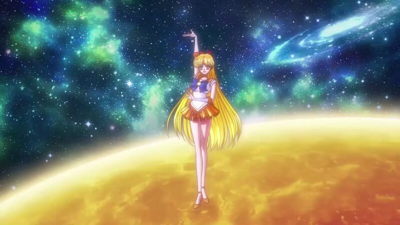 Sailor Moon Character — Yellow, Dramatic, Anime, Space