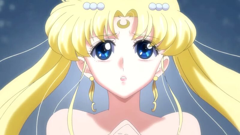 Sailor Moon Character — Yellow, Dramatic, Night, Anime, Blonde Hair