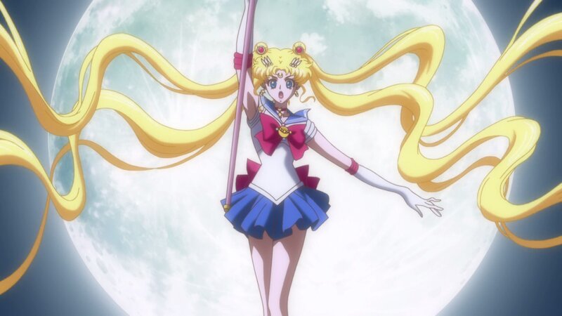 Sailor Moon Character — Yellow, Dramatic, Night, Anime, Staff