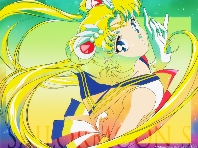 Sailor Moon Character — Yellow, Dreamy, Anime