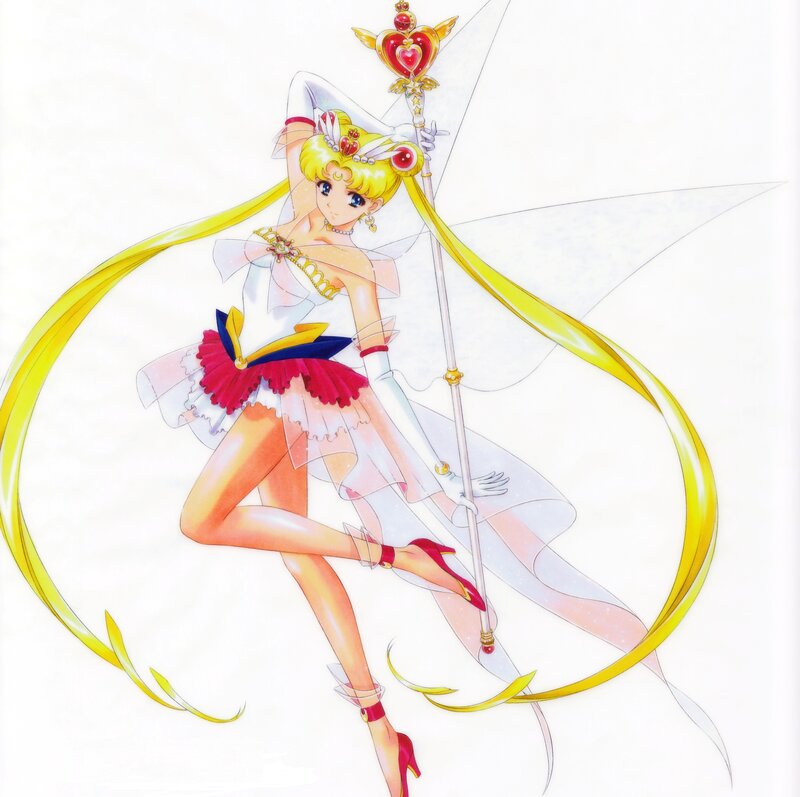Sailor Moon Character — Yellow, Dynamic, Manga