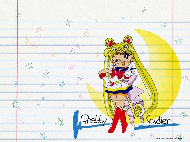 Sailor Moon Character — Yellow, Playful, Night