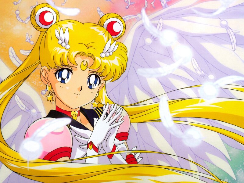 Sailor Moon Character — Yellow, Serene, Anime, Wings