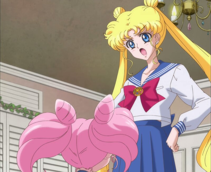 Sailor Moon Character — Yellow, Surprised, Anime
