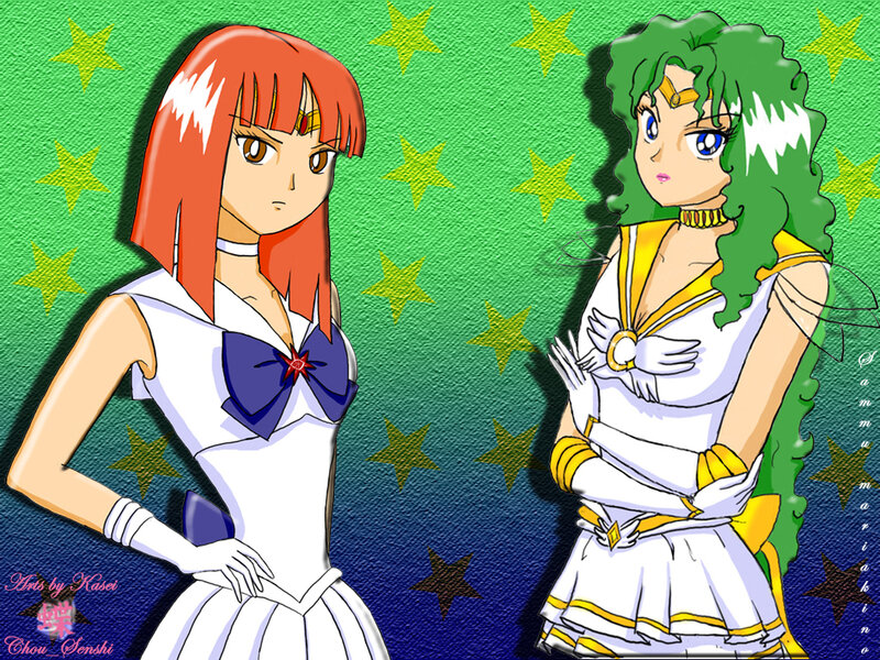 Sailor Moon characters artwork