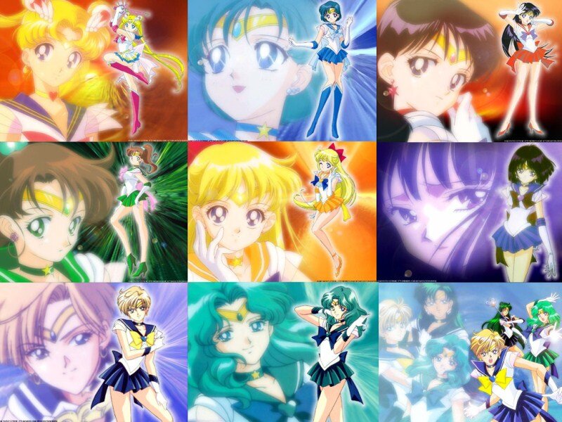 Sailor Moon Characters — Blue, Dramatic, Anime