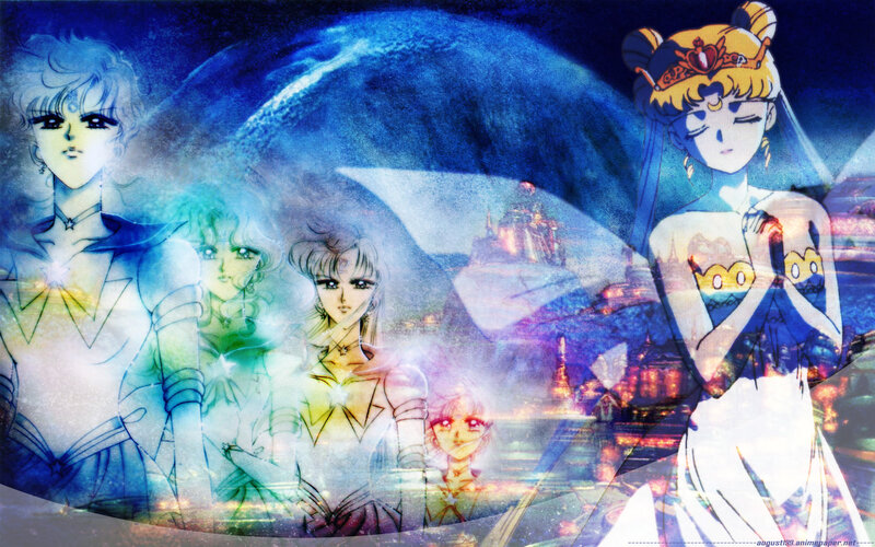 Sailor Moon Characters — Blue, Dramatic, Night