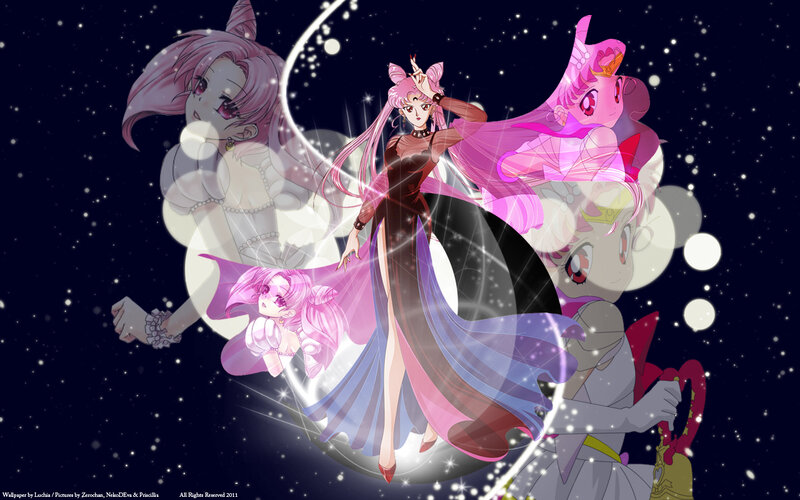 Sailor Moon characters collage
