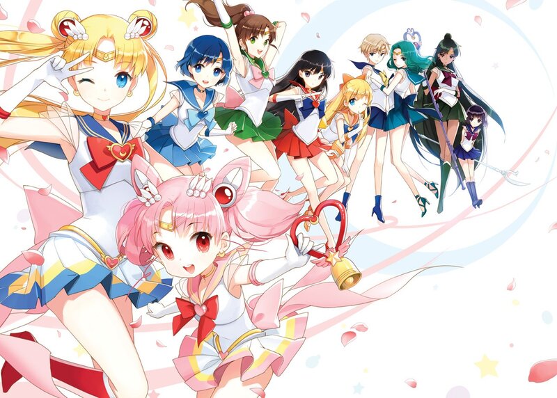 Sailor Moon characters group