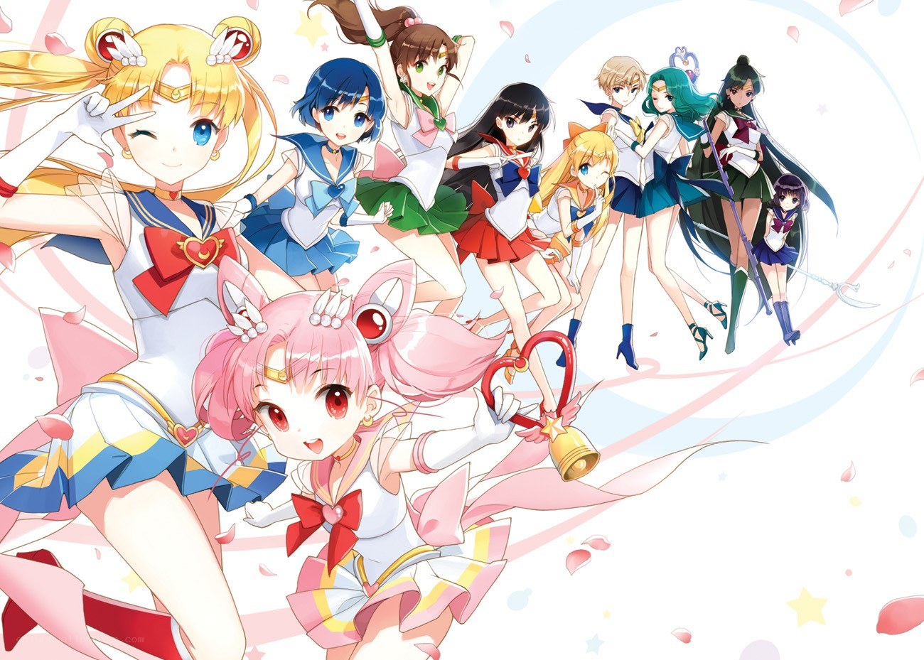 Sailor Moon characters group