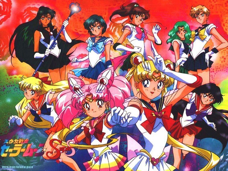 Sailor Moon characters group