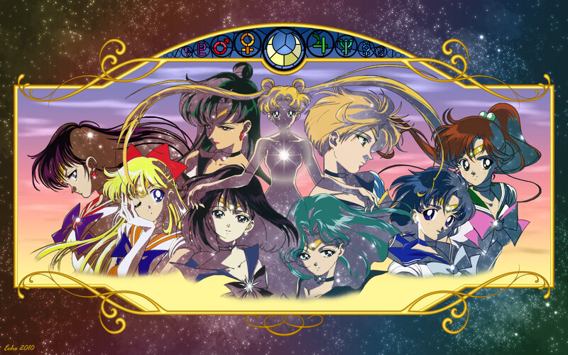 Sailor Moon characters group