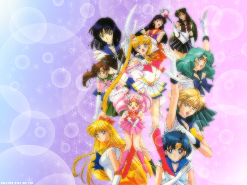 Sailor Moon characters group