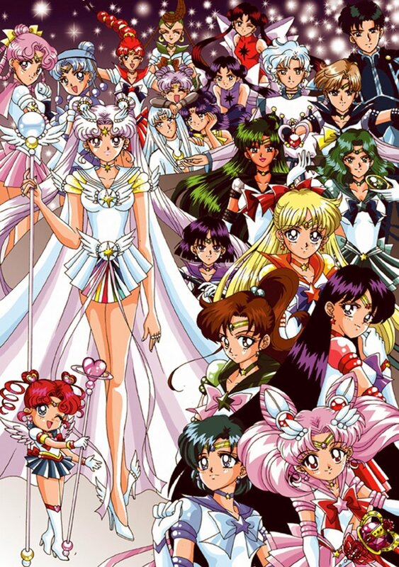 Sailor Moon characters group