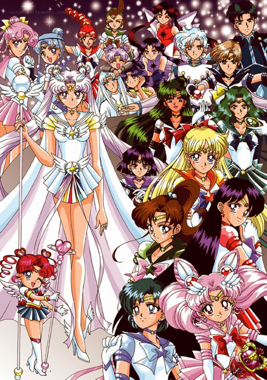 Sailor Moon characters group