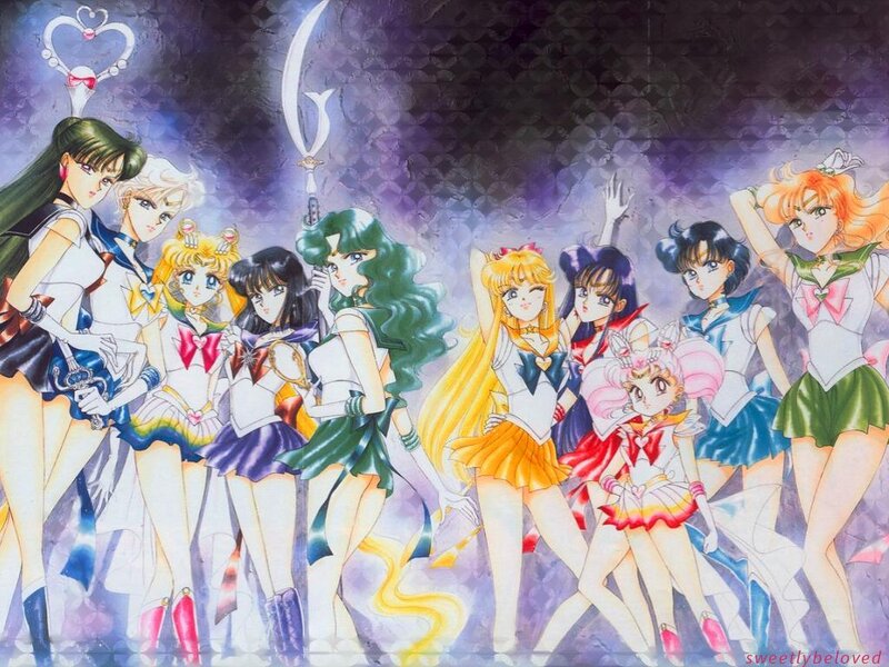 Sailor Moon characters group
