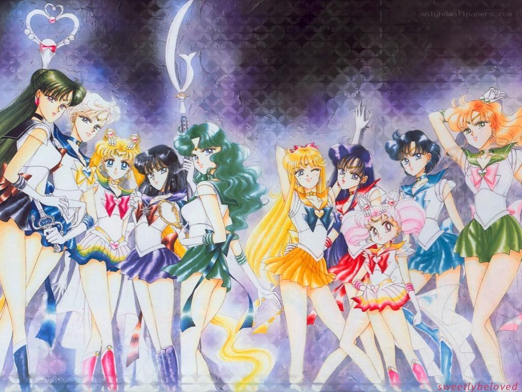 Sailor Moon characters group