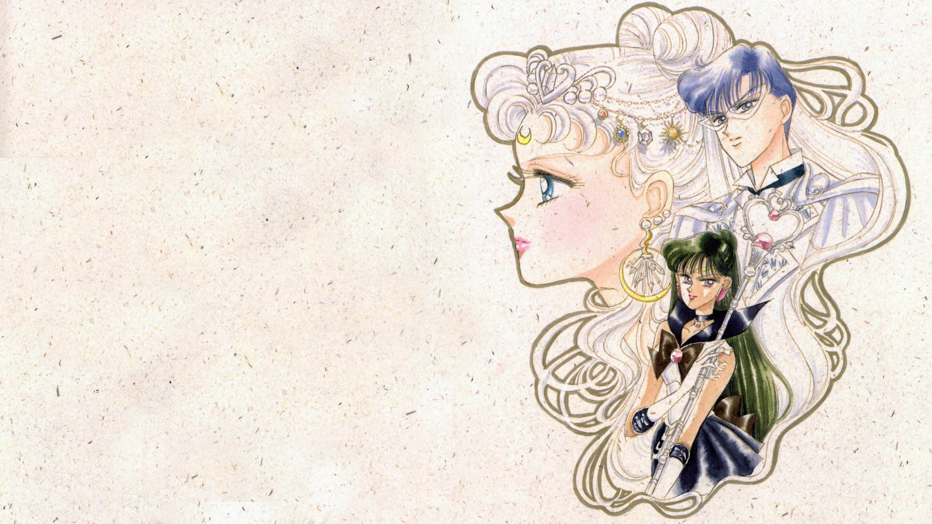 Sailor Moon characters illustration