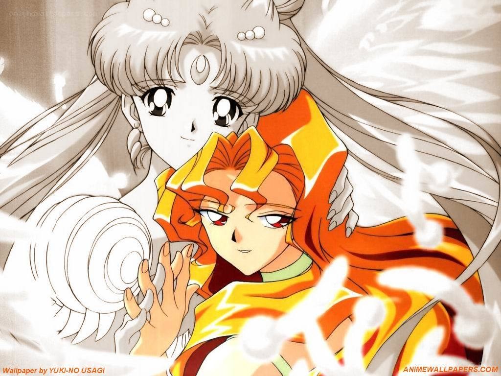 Sailor Moon characters in action