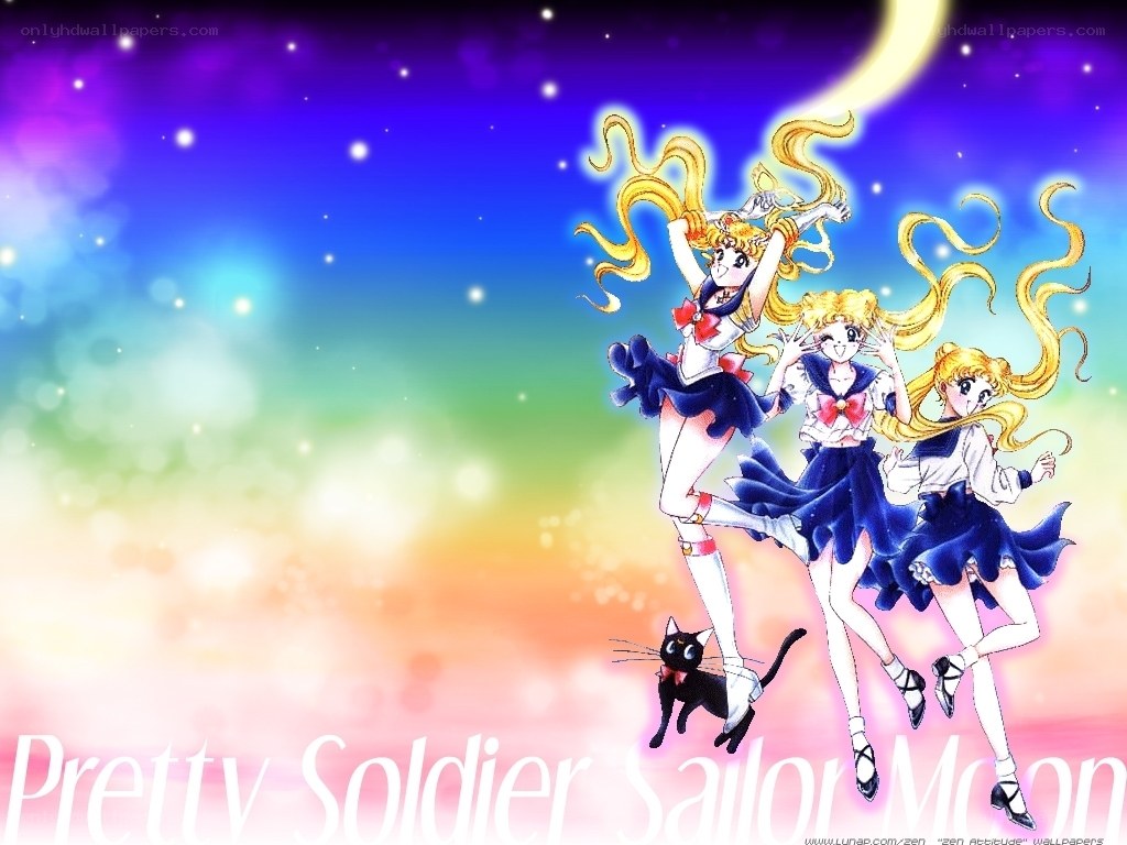 Sailor Moon characters in space