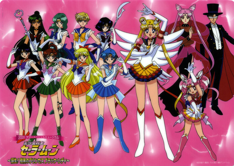 Sailor Moon Characters — Pink, Dramatic, Anime