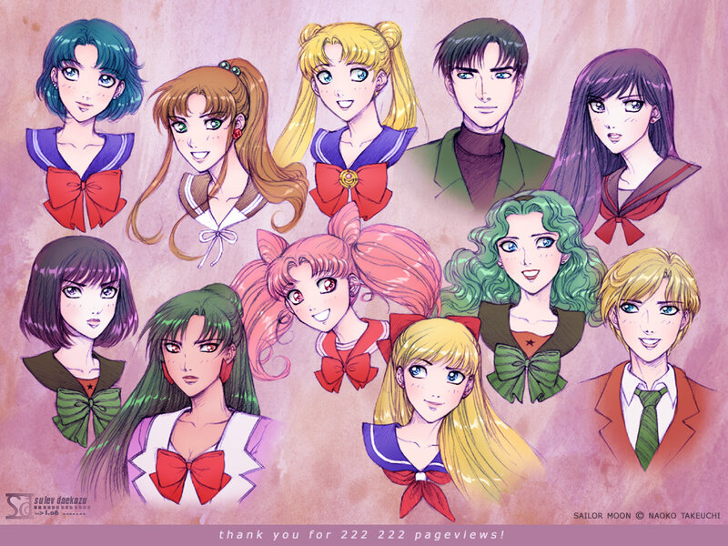Sailor Moon Characters — Pink