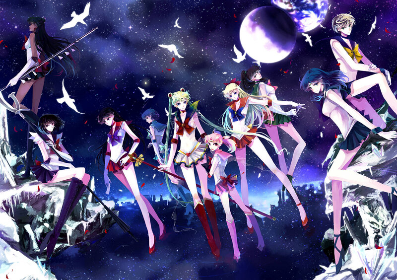 Sailor Moon Characters — Purple, Dramatic, Night, Anime