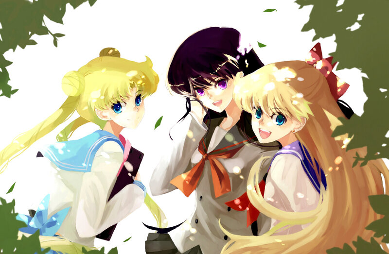 Sailor Moon characters together