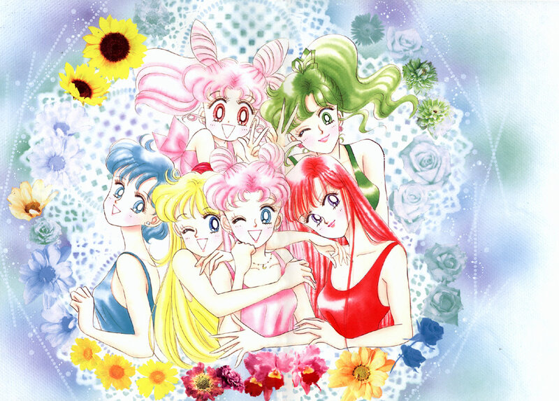 Sailor Moon characters together