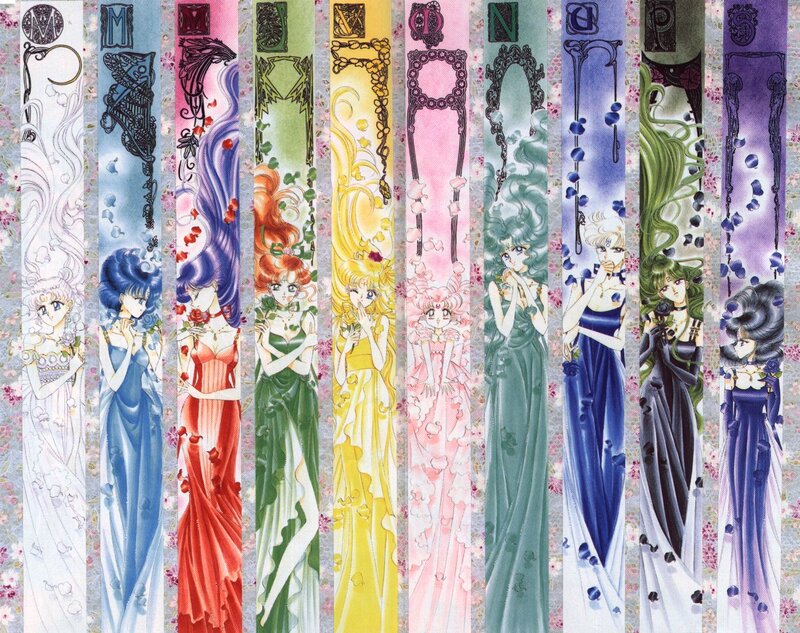 Sailor Moon Characters — White