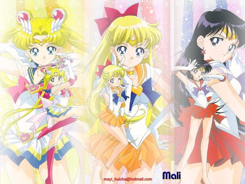 Sailor Moon Characters — Yellow, Dramatic, Anime