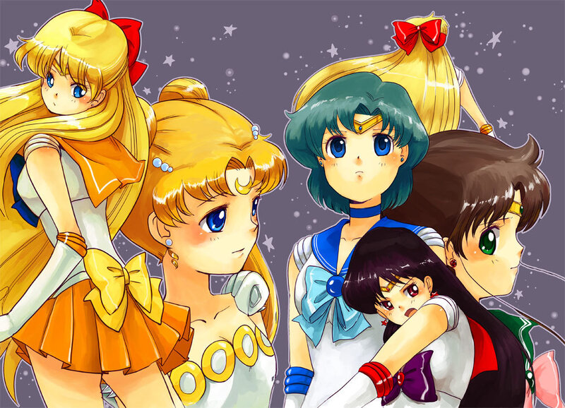 Sailor Moon Characters — Yellow, Dramatic