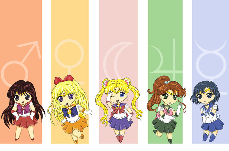 Sailor Moon chibi characters