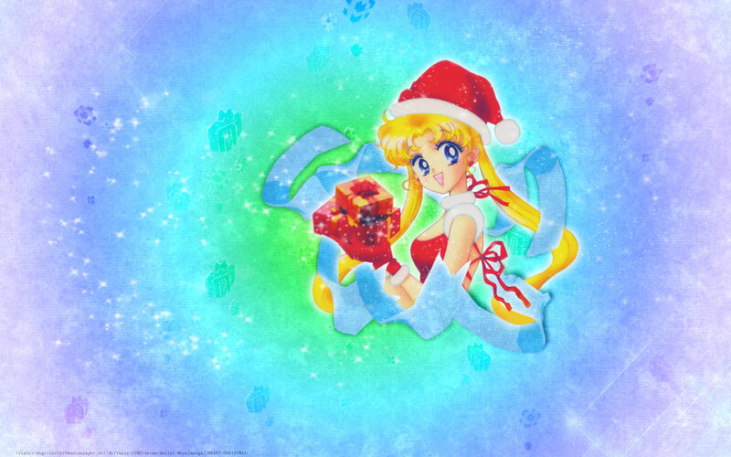 Sailor Moon Christmas wallpaper
