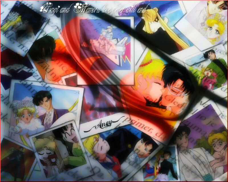 Sailor Moon collage art