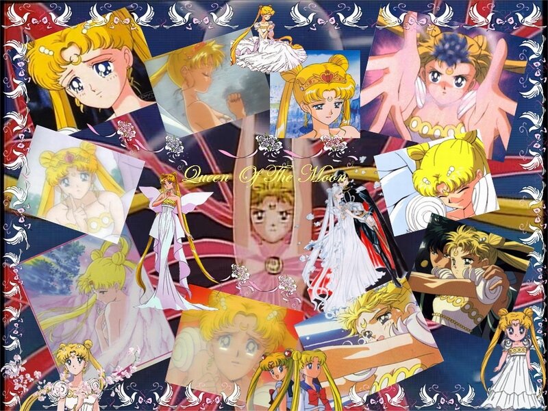 Sailor Moon Collage — Blue