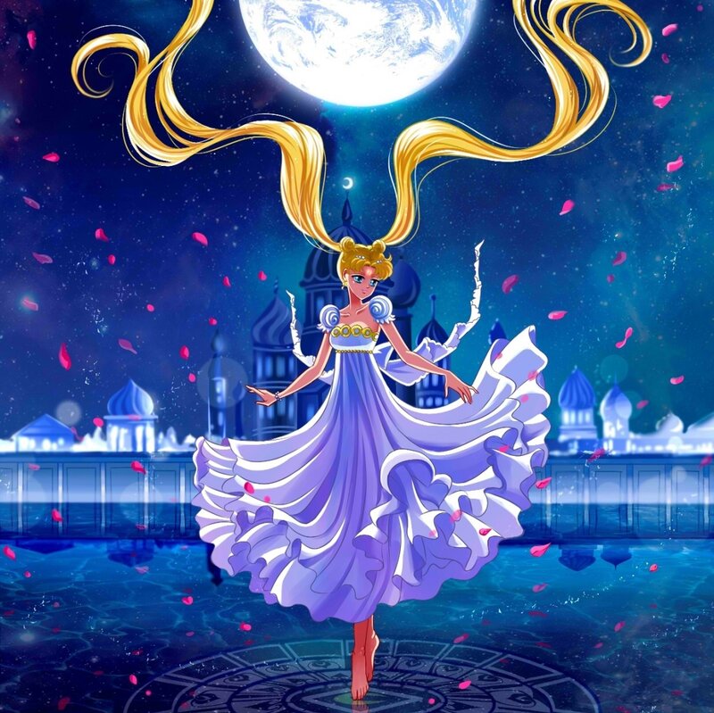 Sailor Moon Dancing — Blue