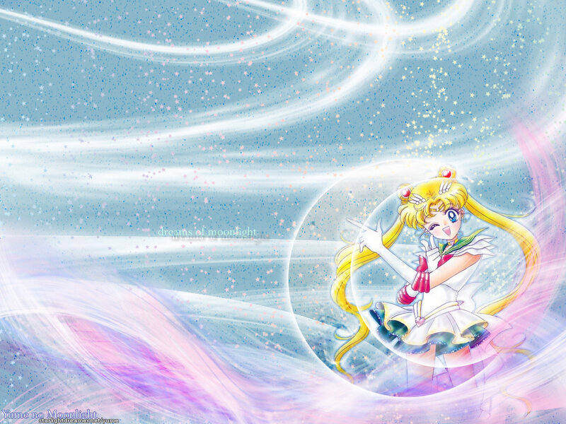 Sailor Moon in a bubble