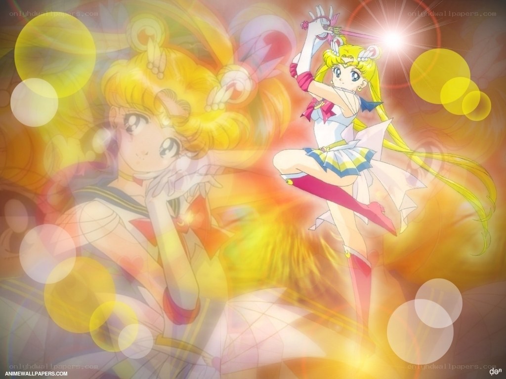 Sailor Moon in action