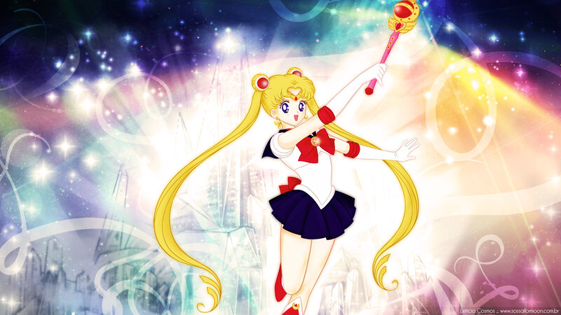 Sailor Moon in action