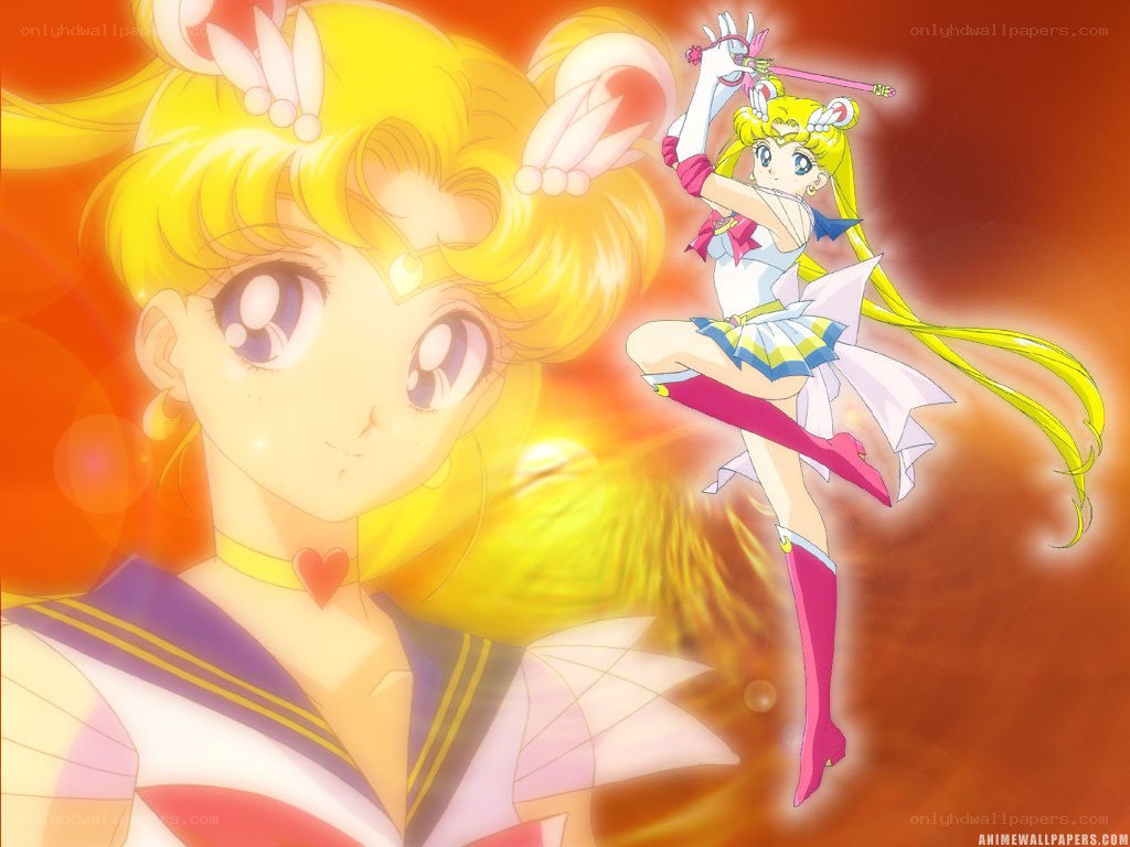 Sailor Moon in action