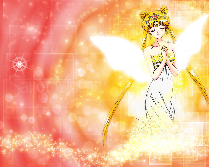 Sailor Moon in angel form