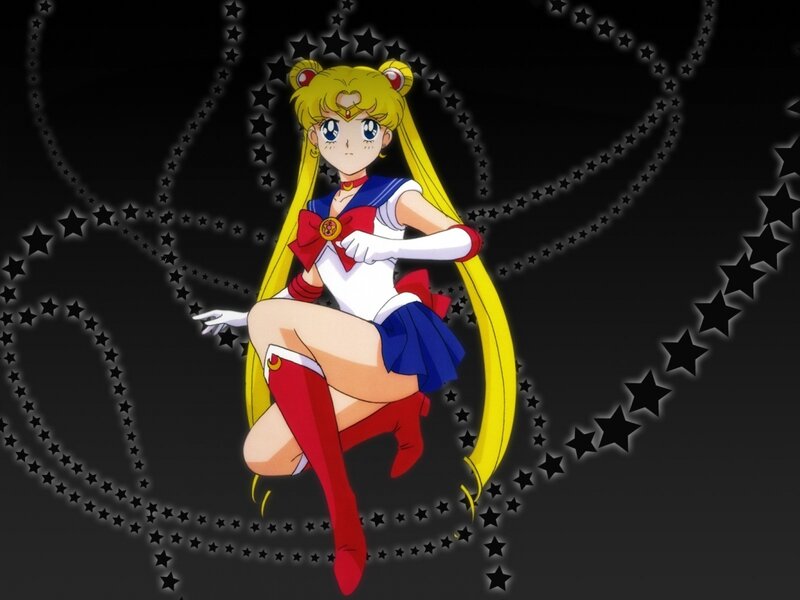 Sailor Moon in her classic pose