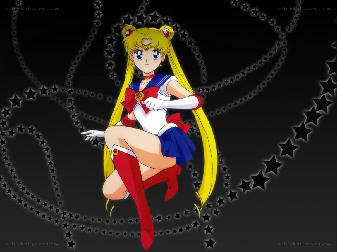 Sailor Moon in her classic pose